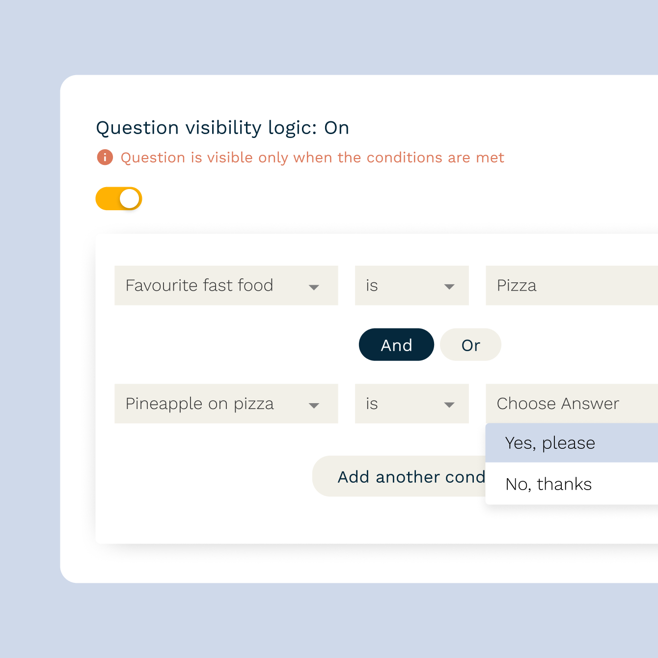 Conditional Logic forms built with Paperform